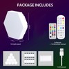 10 Pack Exquisite Lighting Hexagon Lights – Versatile LED Wall