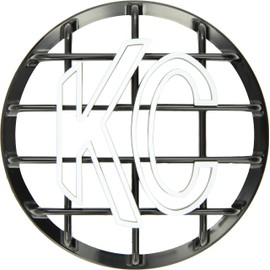 KC HiLiTES 7210 6" Black ABS Stone Guard - Single Guard