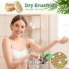 2pzs Cepillo Corporal Exfolia Circulación Quita Piel Muerta