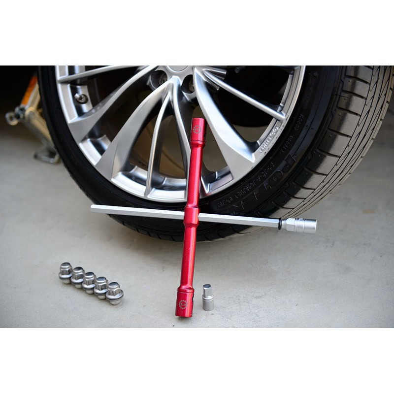 GTE Tools - LugStrong 26" Universal Compact Lug Wrench Set,