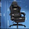 GTPLAYER Gaming Chair Fabric with Pocket Spring Cushion, Big and