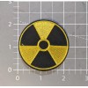 Unbranded Radioactive Warning Sign Patch Nuclear Toxic Goth Punk Embroidered