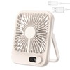 Portable Fan for Travel, 5 Inch Small USB Desk Fan