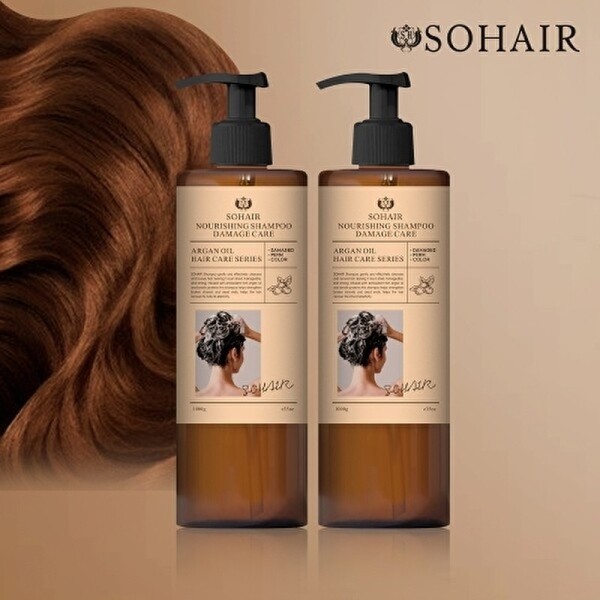 So Hair So Hair Moroccan Argan Anti-Hair Shampoo 1000ml X2
