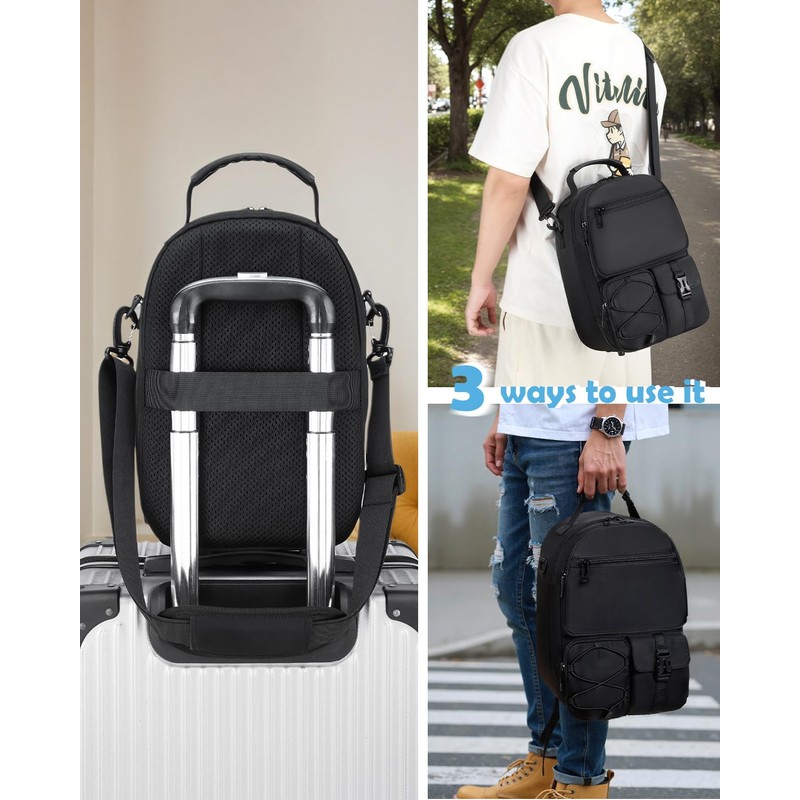 BISKLNDN Hard Carrying Case Compatible with Meta Quest 3S/Quest 3/Oculus