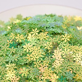 2000 Pieces Snowflakes Party Glitter PVC Confetti for Christmas Table Confetti Glitter for Winter Snowfield Wonderland Xmas Party Supplies DIY Craft Projects Party Decorations