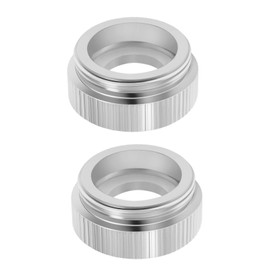 Micro Traders 2Pcs Faucet Adapter Internal Thread M21 External Thread to M22 Faucet Aerator Adapter for Connecting Aerators to Kitchen Faucets, HP996_M