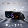 Netzu Projection Alarm Clock for Bedroom Ceiling, Small Compact Plug-in