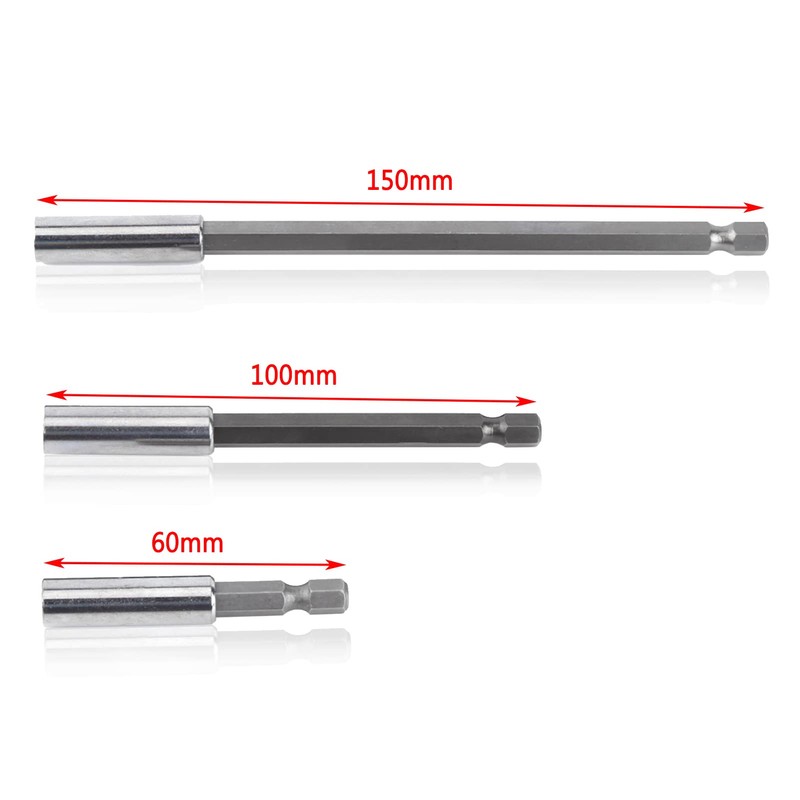 Hex Drill Bit Holder, Carbon Steel Electrical Drill Screwdriver Magnetic