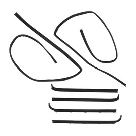 Window Sweep & Run Channel Weatherstrip Seal Set Compatible with 1980-1986 Ford Bronco 1980-1983 F-100 F-150 F-250 F-350