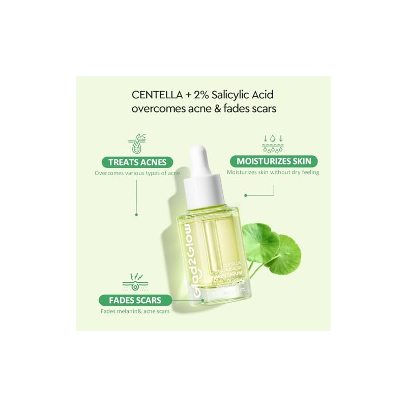 srum clarificante facial con Centella, Salicylic Acid y Niacinamide para
