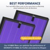 Cabiclean 3-in-1 H13 True HEPA Replacement Filters for MORENTO HY4866,