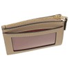 Coach 88250 IMTAU Women's Coin Case, Pass Case, Outlet, Beige