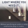 Legrand radiant NTLFULLTCCC6 Full Adjustable LED Night Light Outlet, For