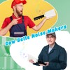 4 Pack Cow Bells with Handle Noise Makers 9 Inch