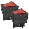 JD03-A1 4-Pin Rocker Switch (Pack of 2) – 30A 125V/250V