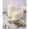 Bolsius Ivory Pillar Candles – 2x3 Inches – 20 Pack