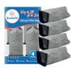 Smilefil 4PCS CH3000 Replacement Cloth Bags Compatible with Hoover PortaPower