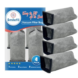Smilefil 4PCS CH3000 Replacement Cloth Bags Compatible with Hoover PortaPower Swingette S1015 S1029 and CH30000 Commercial Canister Vacuum, Replace Part # 43662023