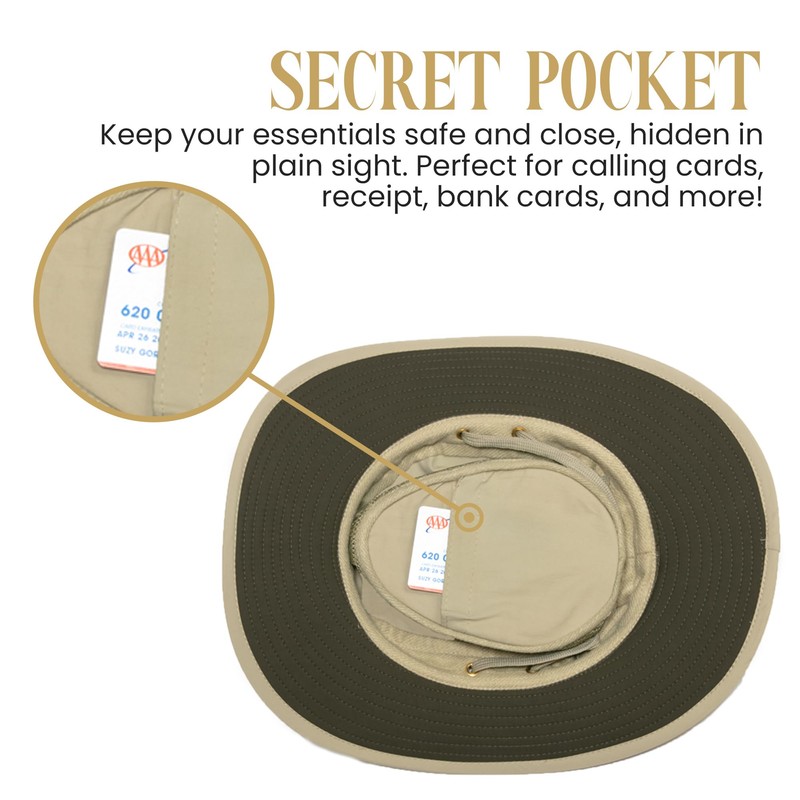 Henschel Camper 10-Point Booney Hat – Water Resistant, Moisture Wicking