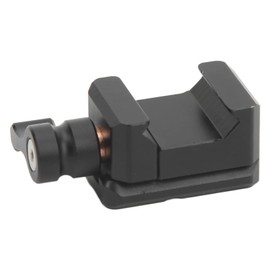 Acouto NATO Clamp Monitor Mount with 1/4 Inch 3/8 Inch Thread Quick Release NATO Rail Lock Clamp for Arri Locating Hole Cold Shoe Mount Camera Cage Expansion Accessories