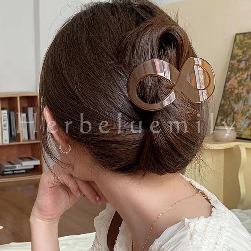 Herbeluemily Hair Clip, Hair Claw, Dakar Hair Claw Eight Line
