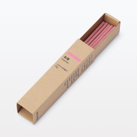 Muji 12826453 Jasmine Incense Stick, 0.7 x 0.7 x 3.1 inches (1.8 x 1.8 x 7.9 cm), Pack of 12