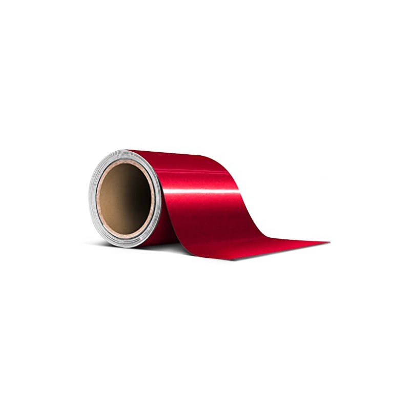 VViViD Gloss Metallic Red Air-Release Adhesive Vinyl Pinstripe Tape Roll