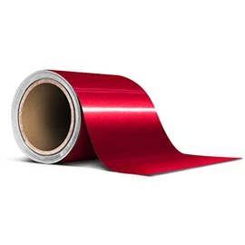 VViViD Gloss Metallic Red Air-Release Adhesive Vinyl Pinstripe Tape Roll (3 Inch x 20ft)