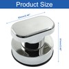 PHITUODA 2 Pack Powerful Suction Cup Glass Mirror Door Handle,