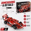 DIYBee Metal Model Car Kit, 287 Pcs STEM Building Toy