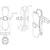 RAM MOUNTS RAM-201UA [Arm 1.5 inch] Double Socket Arm M