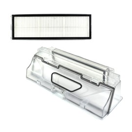 Replacement Dust Bin Collector Box with HEPA Filter for Roborock S5 MAX S6 MaxV T7 T7 Pro Vacuum Cleaner