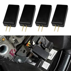 BEYPOVK - Probador de simulador de airbag SRS para coche, 4 piezas, resistencia de bypass de airbag, herramienta de diagnóstico de búsqueda de fallas para coche, SUV, camioneta