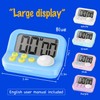 2-in-ONE Digital Timer (Count-Down) / Stopwatch (Count-Up) with Blue LED