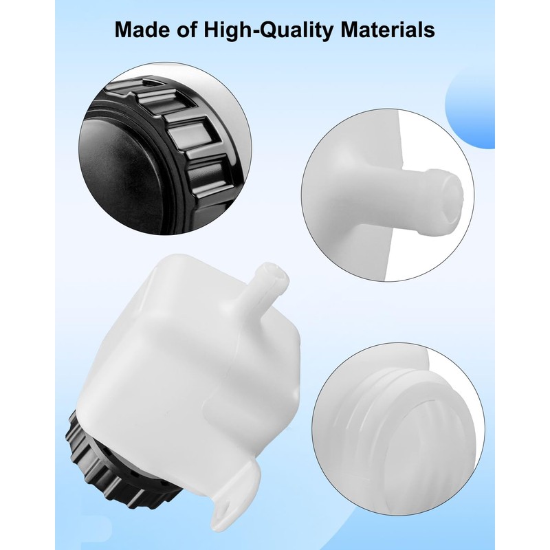 QAGGUM Hydraulic Fluid Expansion Tank & Cap Fit for Bad