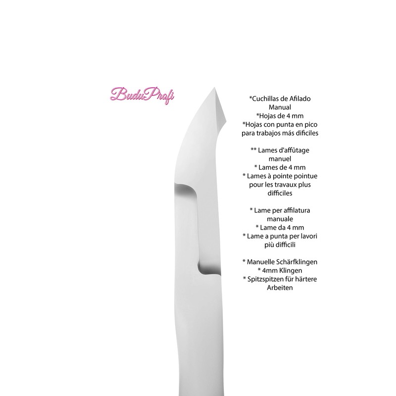 Staleks Pro Professional 4mm Spring Stainless Steel Cuticle Nipper Manual