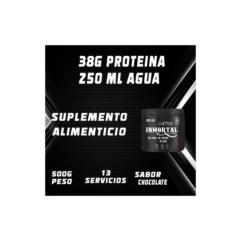 Proteína Isolate Inmortal Suplements 500g Sabores