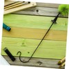 Mipcase Shepherd Hook Outdoor Iron Hanger for Gardens Durable Lawn