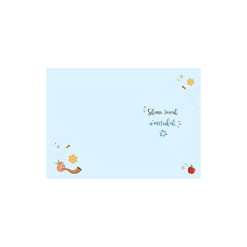 Regal Publishing Jewish Card, Happy Rosh Hashanah - 7 x