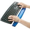 Fellowes Gel Wrist Rest - Crystals, Blue - 2.3quot; x