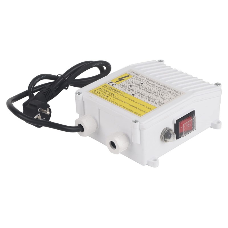 Pump Control Box in Thermal Circuit Breaker Controller, ABS, Copper