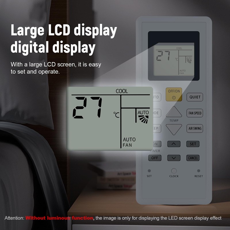 A75C04239 A/C Remote Control for Panasonic Air Conditioner Remote Control