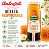 Ambrosoli Easy Honey 360 g – Miele con Dosatore Salvagoccia,