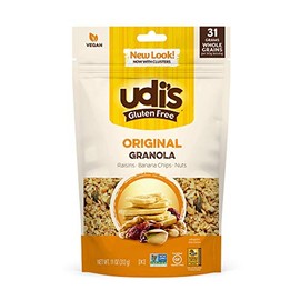 Udi's Gluten Free Original Granola, Dairy Free and Egg Free, 11 Ounce (Packaging May Vary)
