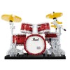 Kawada NBM-056 Nanoblock Pearl Drum Set "Masters" NBM-056, 2.8 x
