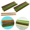 Cayway 10 Pcs Miniature Shrub Strips 7.9 Inches Static Shrub