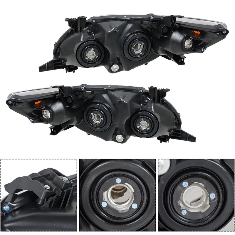 labwork Headlight Headlamp Assembly Replacement for Toyota Corolla 2011 2012