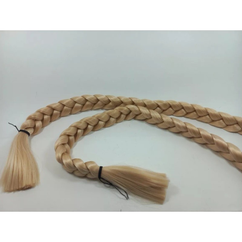 Bootleg Par De Trenzas Cabello Sintético 55 Cm Rubio