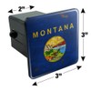 GRAPHICS & MORE Rustic Montana State Flag Distressed USA Tow